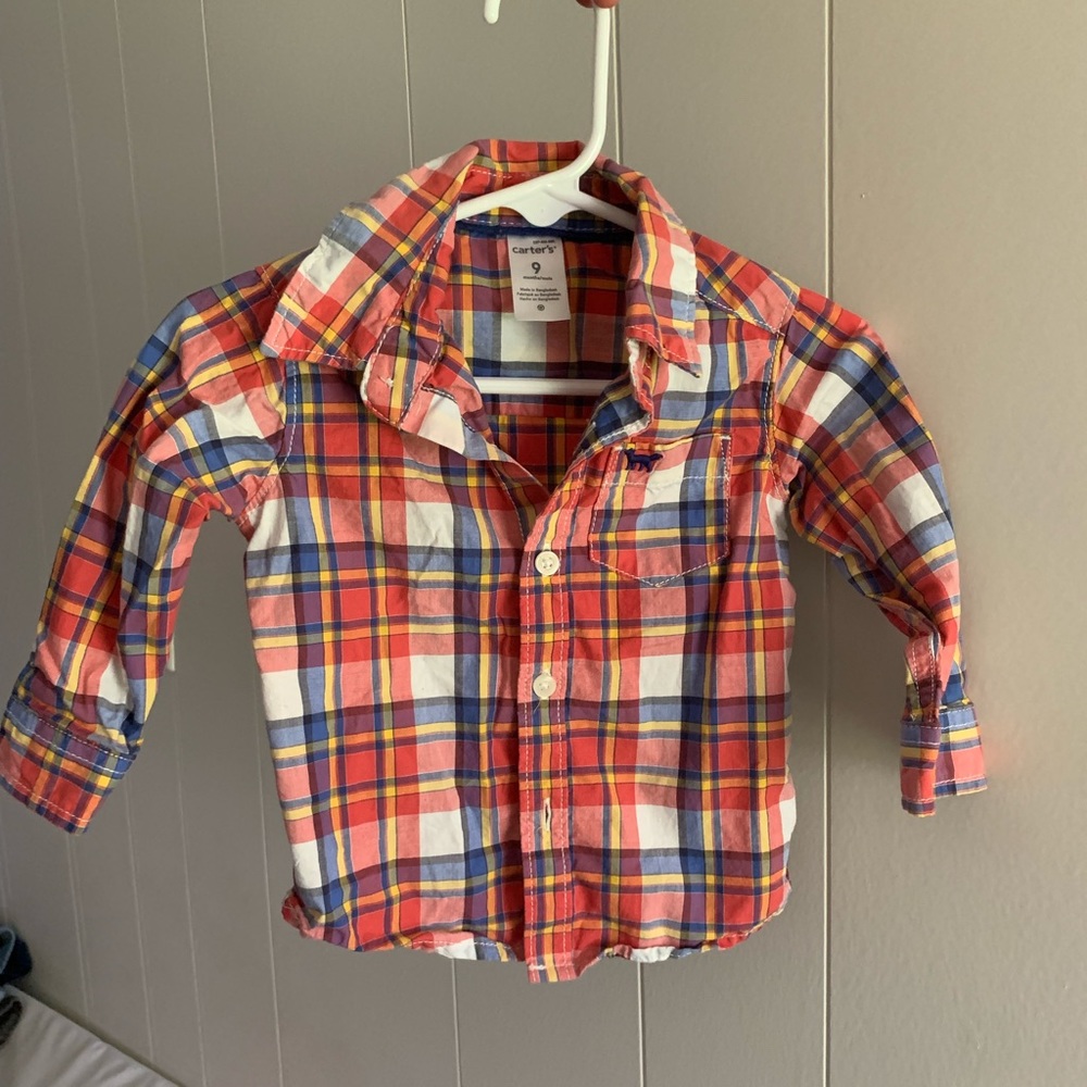 Carter’s button down shirt